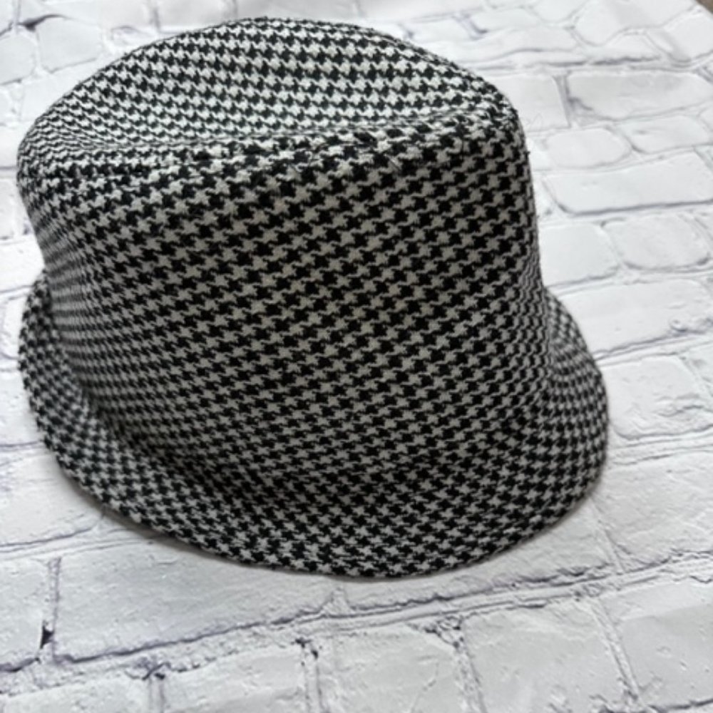 houndstooth pattern Fedora - Picture 2 of 2